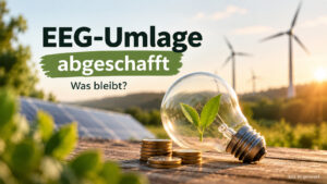 Windräder mit Glühlampe EEG Umlage